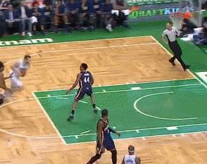 当年唯一能和詹姆斯对抗的乔治,唯一能和詹姆斯抗衡的人