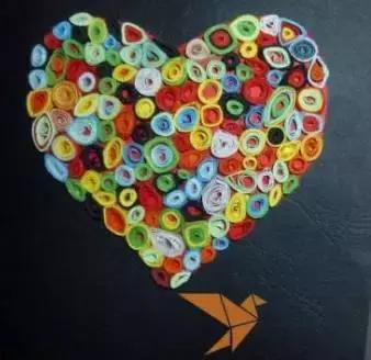 简单立体衍纸纸艺教程,衍纸艺术花朵