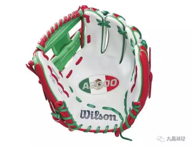 9个国家9个配色WILSON维尔胜推WBC经典赛主题款手套