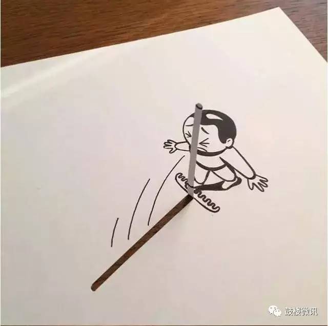 一张白纸也能成为艺术品,艺术一张白纸