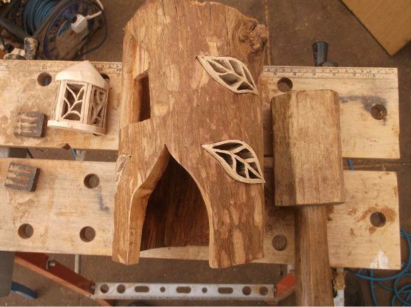 这个木艺玩家的爱好竟然是去公园捡垃圾！