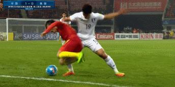 于大宝击败韩国国足,于大宝头球破门韩国