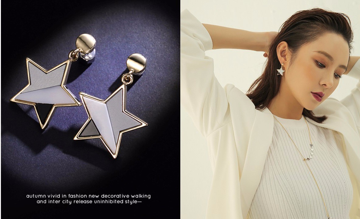 淘宝哪家买耳环配饰好,淘宝耳环耳夹推荐