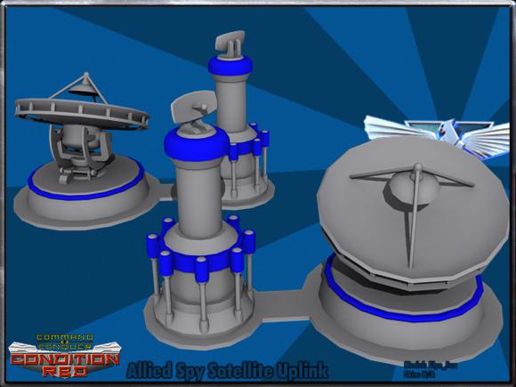 红警3d建模兵种,红警3盟军第二建造序列