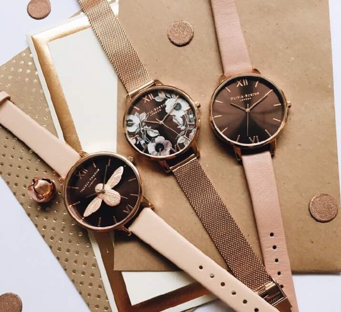 oliviaburton手表浪漫粉,oliviaburton腕表品牌发布会
