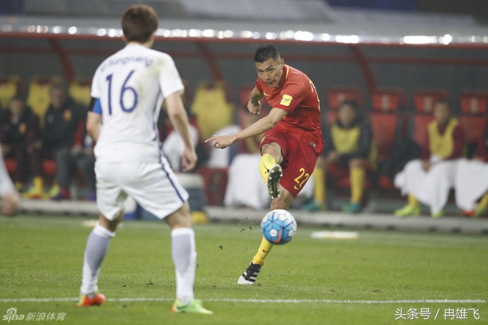 国足4-0大胜缅甸王大雷扑救,于大宝进球里皮