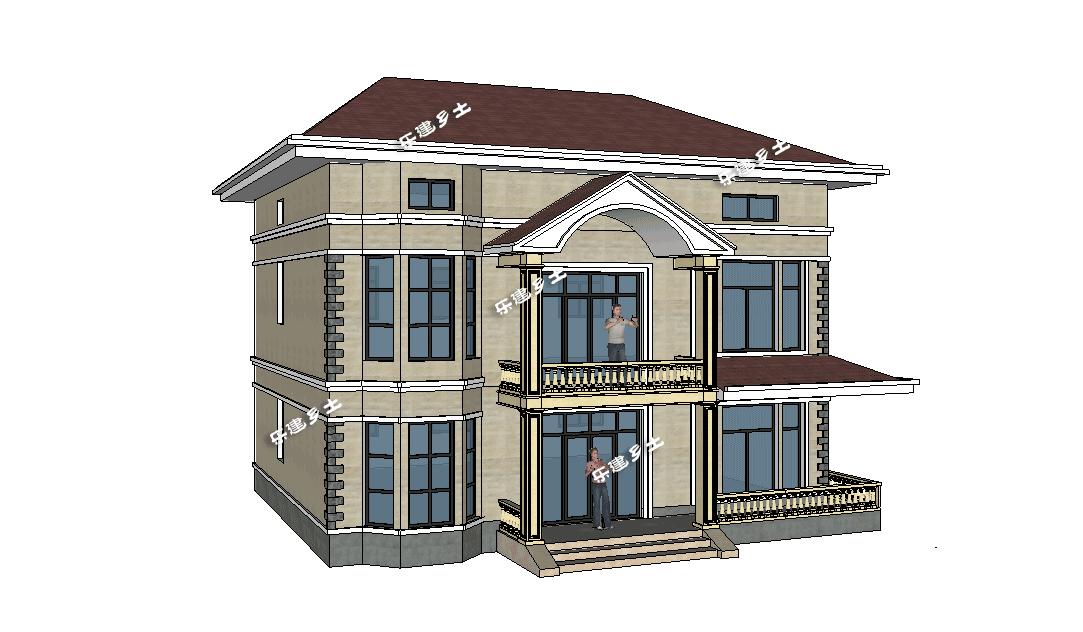 12x11三层房屋设计图,8x11米三层装修效果图