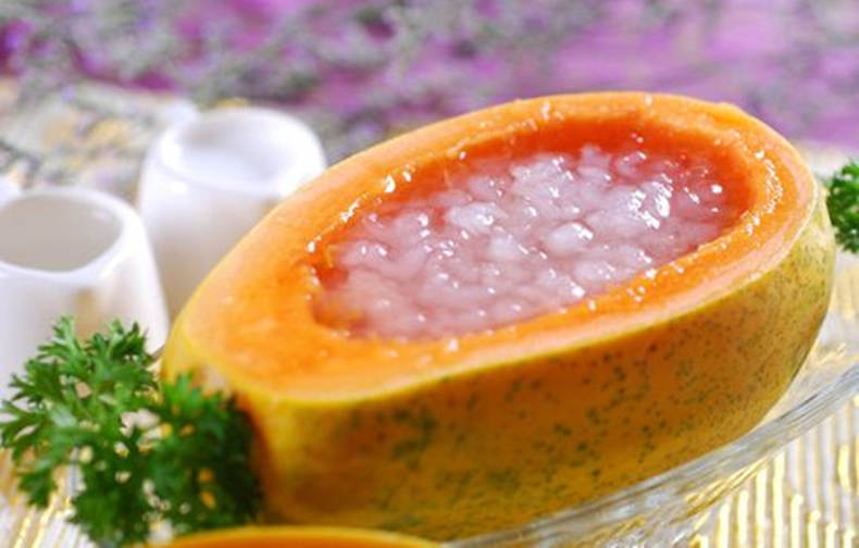 黄脸婆与精致女人只差一碗木瓜炖雪蛤