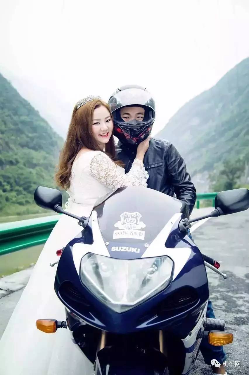 车友风采，遇到摩托车后，感觉每天都是热恋