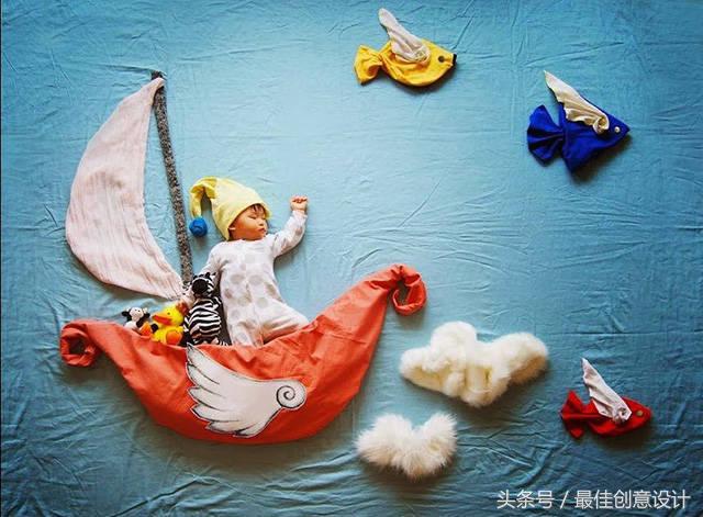 宝宝写真系列,宝宝30天创意照