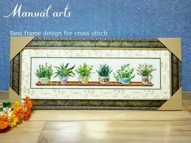 裱好十字绣框怎么拆下来,家里有几幅裱好旧十字绣怎么换框