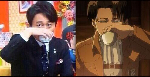 打破次元壁的撞脸,打破次元的中韩明星