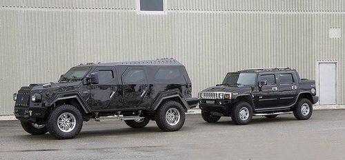 体型巨大的越野车,比悍马还牛的越野车