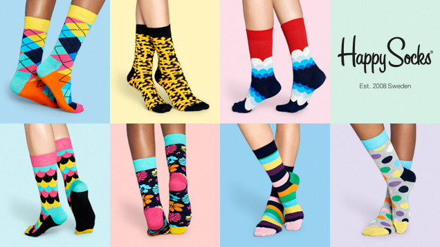 除了“宜家IKEA”，瑞典人更爱“Happysocks”