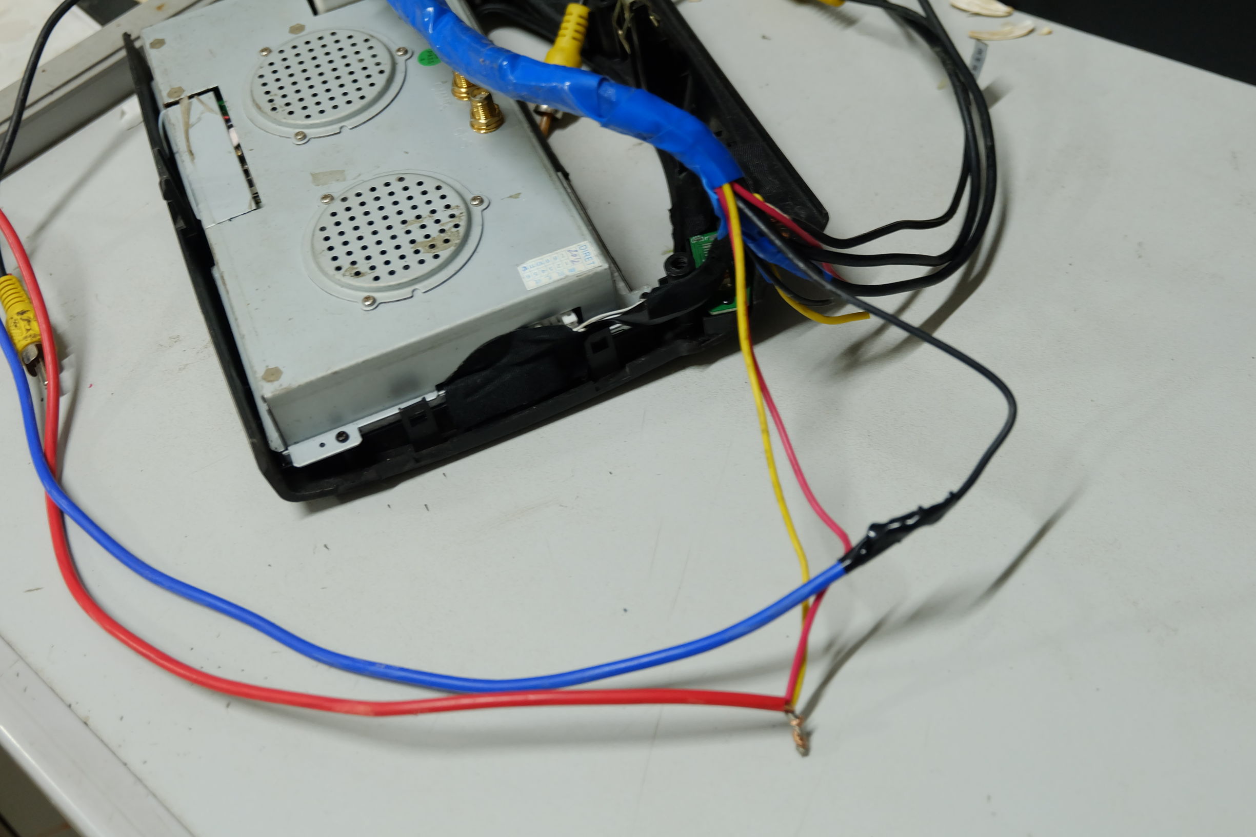 车载cd改dvd接线,车cd机改家用接线图