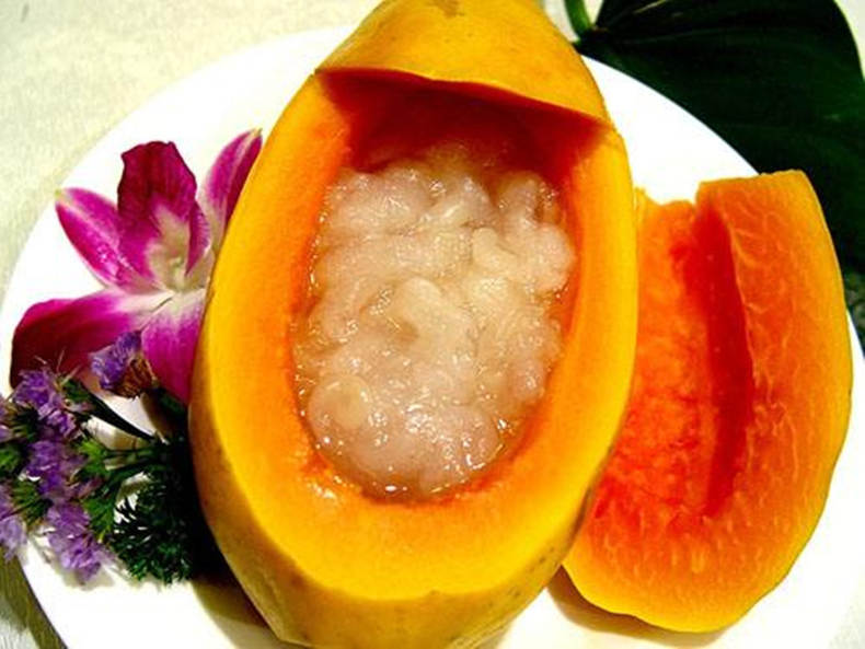 黄脸婆与精致女人只差一碗木瓜炖雪蛤