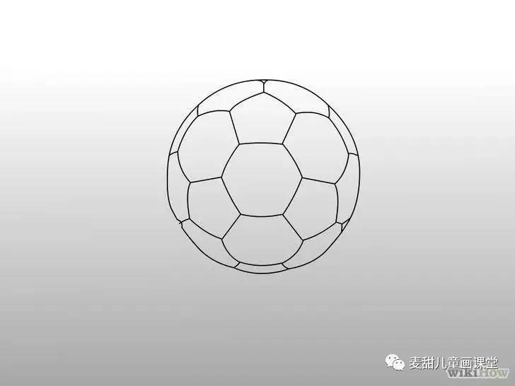 关于足球的画法,足球多种画法