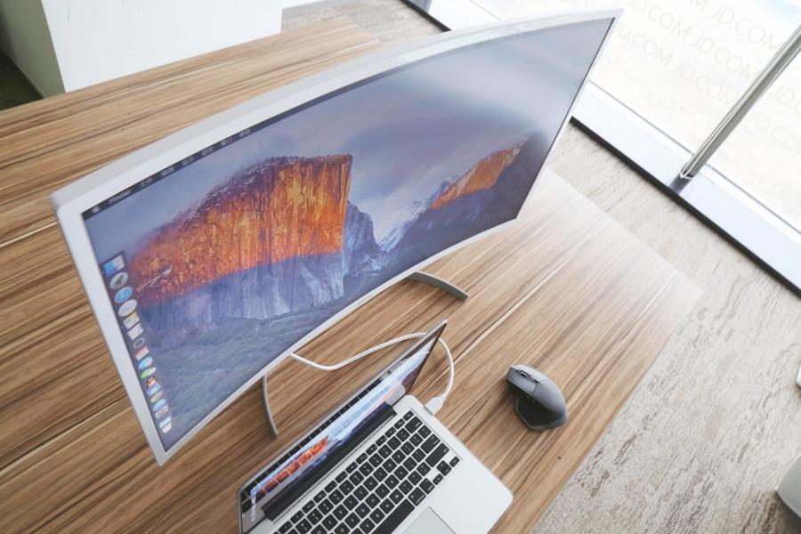 曲面屏显示器看起来真的舒服吗,27寸165hz2k曲面显示屏体验效果