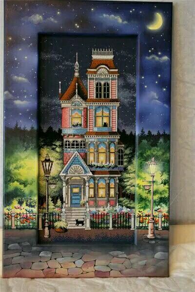 裱好十字绣框怎么拆下来,家里有几幅裱好旧十字绣怎么换框