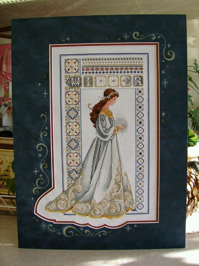 裱好十字绣框怎么拆下来,家里有几幅裱好旧十字绣怎么换框