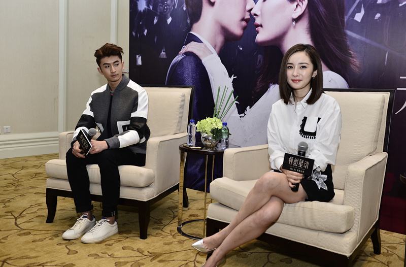 他是杨幂工作室艺人,他是杨幂公司的艺人