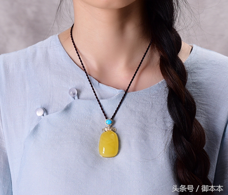 蜜蜡吊坠diy设计款,好看的蜜蜡吊坠