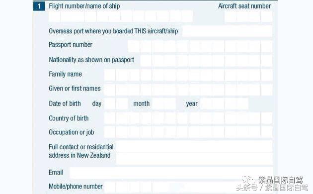 新西兰入境全过程 (不会英语新西兰入境流程)