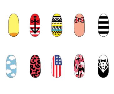 好看又好做的美甲diy教学,美甲小技巧学会在家就能做哦