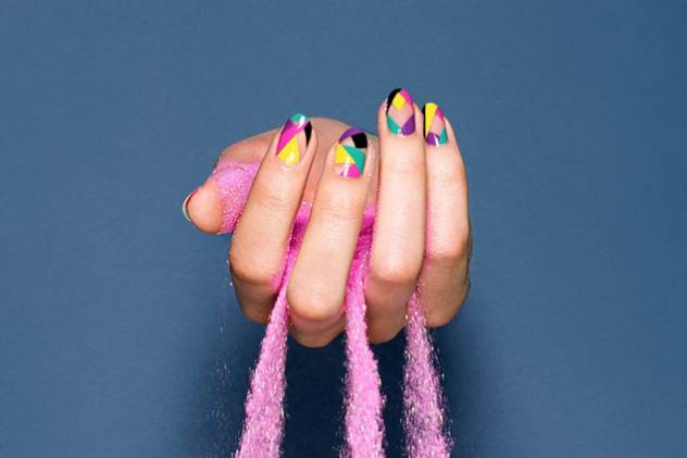 好看又好做的美甲diy教学,美甲小技巧学会在家就能做哦