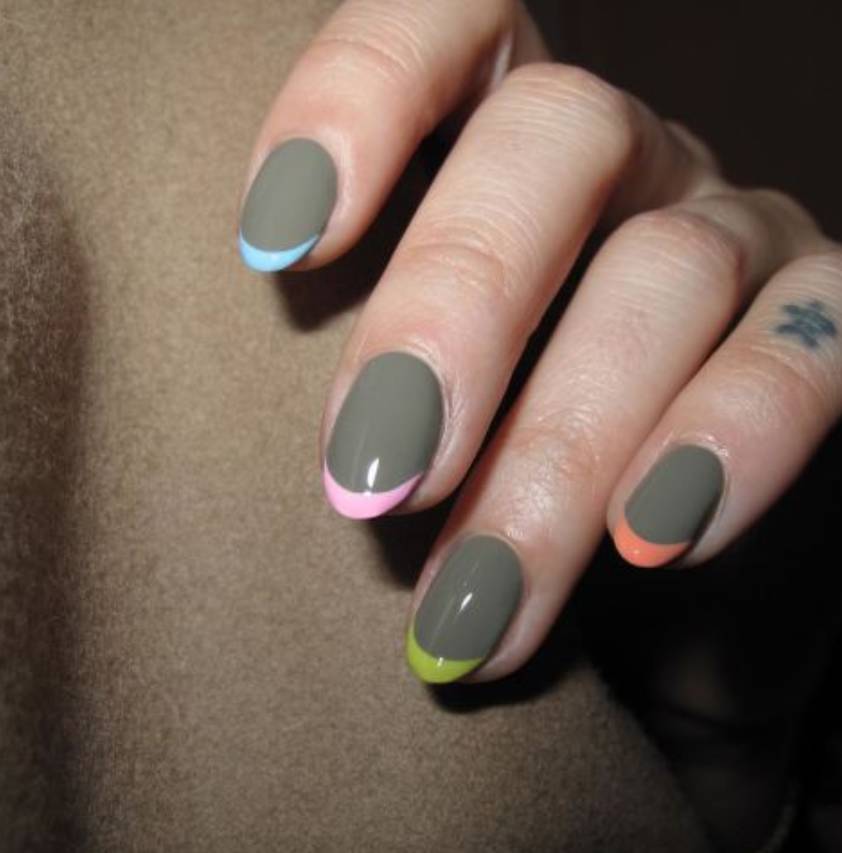 好看又好做的美甲diy教学,美甲小技巧学会在家就能做哦