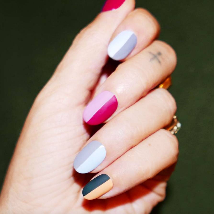 好看又好做的美甲diy教学,美甲小技巧学会在家就能做哦