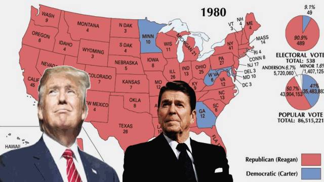 美国前总统里根和他夫人,美国前总统里根简介