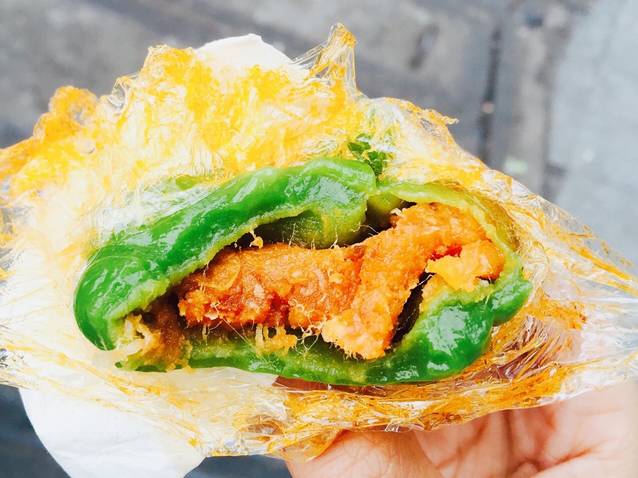 最好吃的蛋黄肉松青团,上海最好吃的蛋黄青团