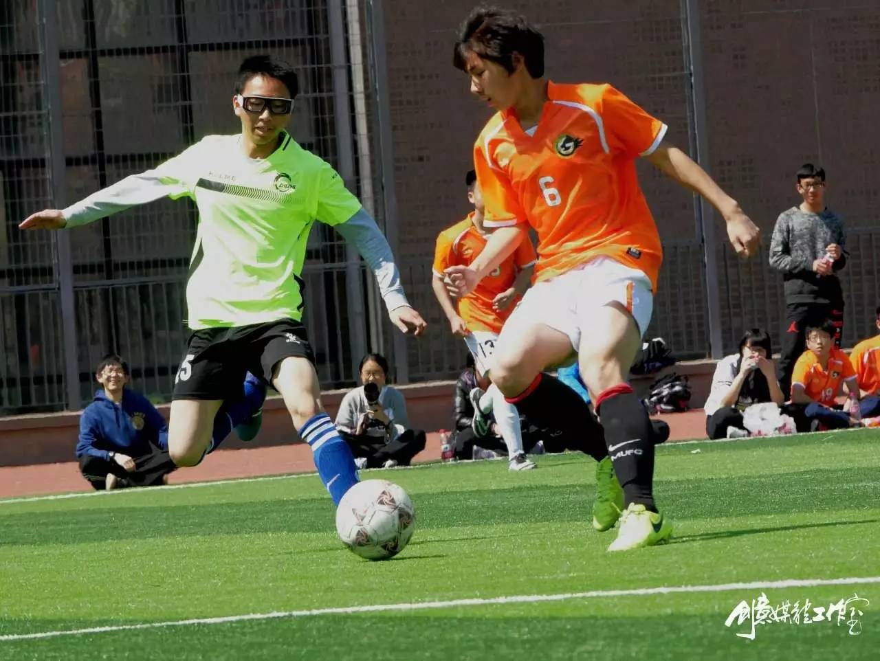 格物男足1:0致知男足，张天傲制胜球