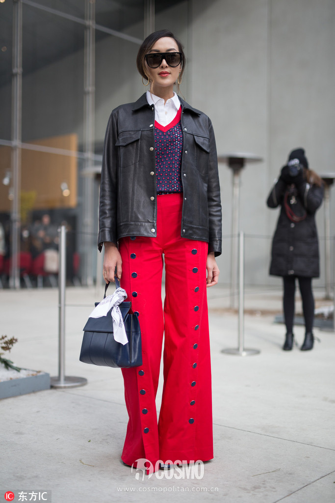 下周穿什么｜白西装+开叉裤=显瘦2kg？宋茜表示肯定