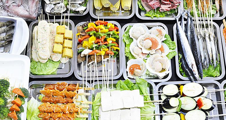 欢乐撸串季，大家动起手来美味不邂逅