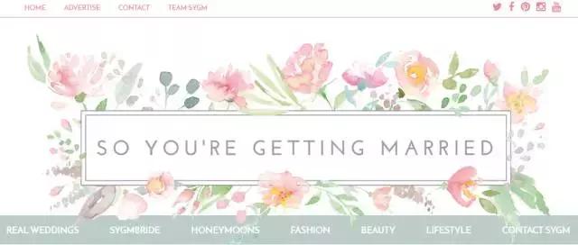 2017年超优秀的100个国外婚礼博客，赶紧收藏！错过无