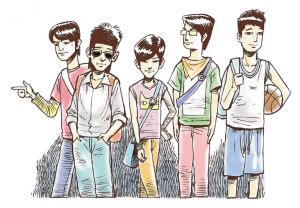 九岁到80岁的样子,九岁的年纪十八岁的心理年龄