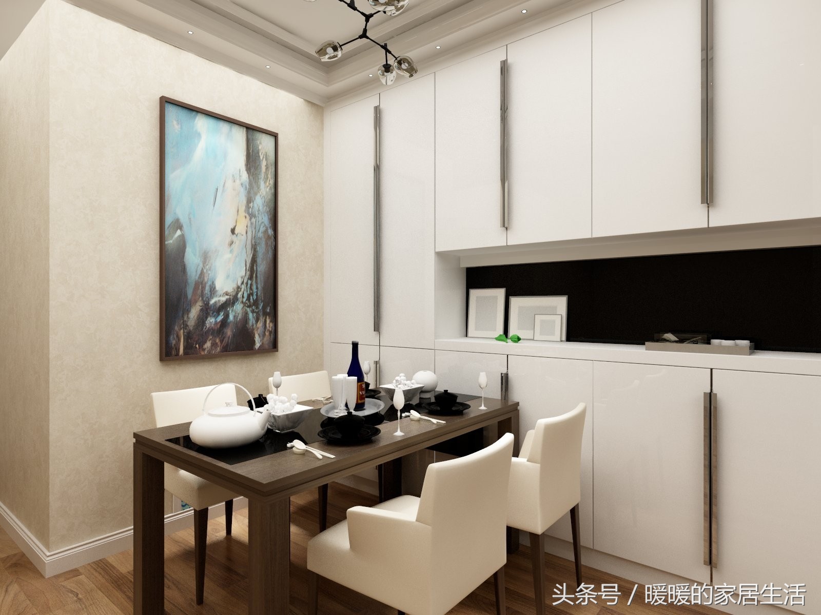 龙城天悦125平装修效果,龙城天悦小户型装修