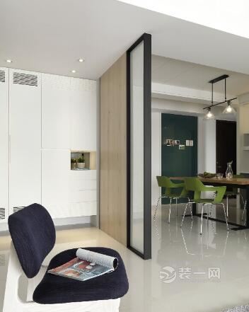 现代简约风格成都和信天骄府三室两厅创意装修图