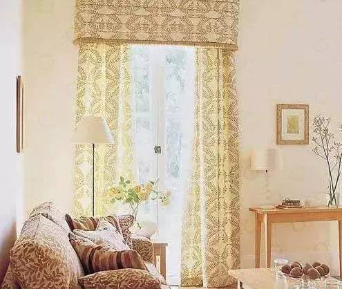 窗帘帘头图案,窗帘帘头款式大气房间