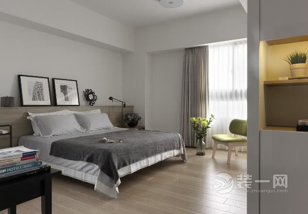 现代简约风格成都和信天骄府三室两厅创意装修图