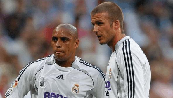 小罗任意球比贝克汉姆多,贝克汉姆小罗皮尔洛任意球