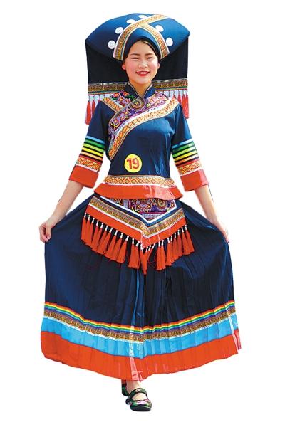 各民族的服装,各民族衣服穿搭