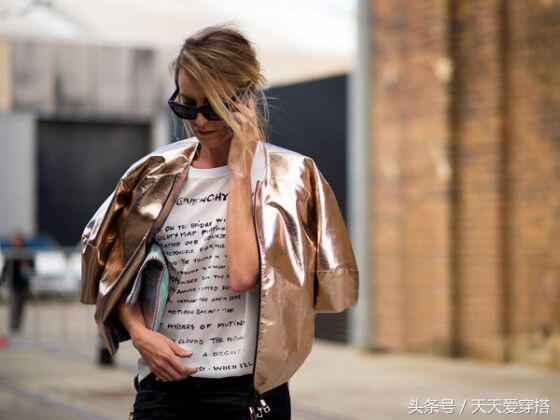 长袖slogantee,怎么穿slogant恤最时髦