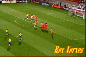 小罗任意球比贝克汉姆多,贝克汉姆小罗皮尔洛任意球