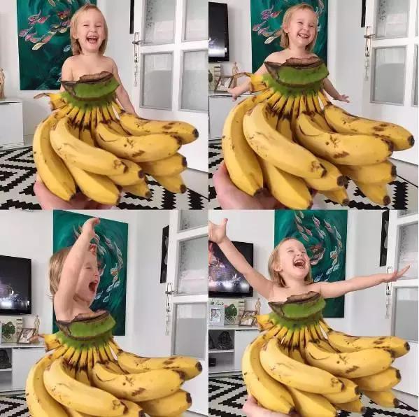 朋友圈晒女儿的亲子照 (晒女儿一家三口亲子照)