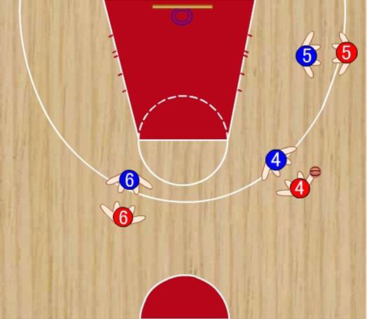 基本篮球运球训练,篮球23联防防守战术