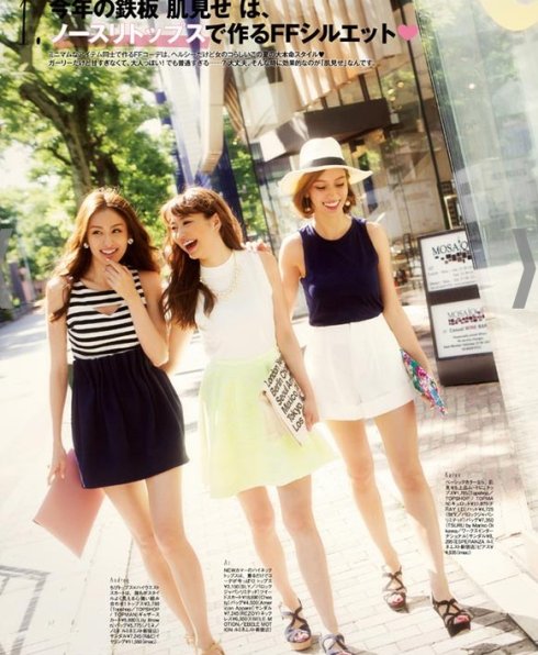 日本时尚界的女性,日本时尚分类