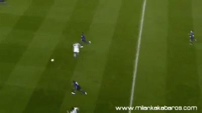 拉莫斯在皇马的最经典进球,皇马后防线拉莫斯